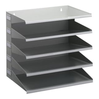 Durable Sortierreck 5-tlg. Grau