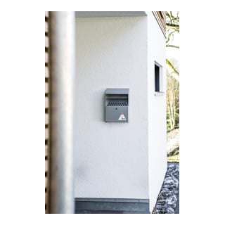 Durable Wandascher metall
