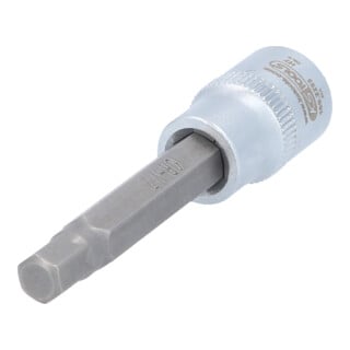 KS Tools 3/8 Zoll Bit-Stecknuss für Innensechskant-Schrauben am Bremssattel, 7 mm, 72 mm lang