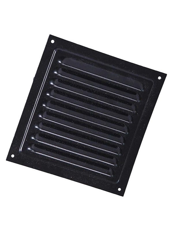 Duka Jalousie grid 150x150 mm black lacquered aluminium