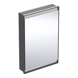 Geberit Spiegelschrank One 60x90x15cm, m ComL, 1 T, An R, s m/Al pb