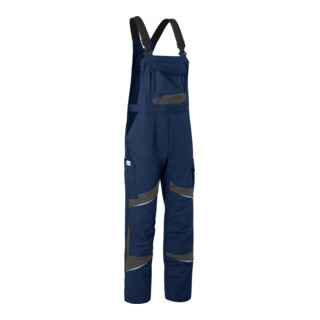 KÜBLER Latzhose ACTIVIQ cotton+ HIGH PSA 2 dunkelblau/anthrazit 23
