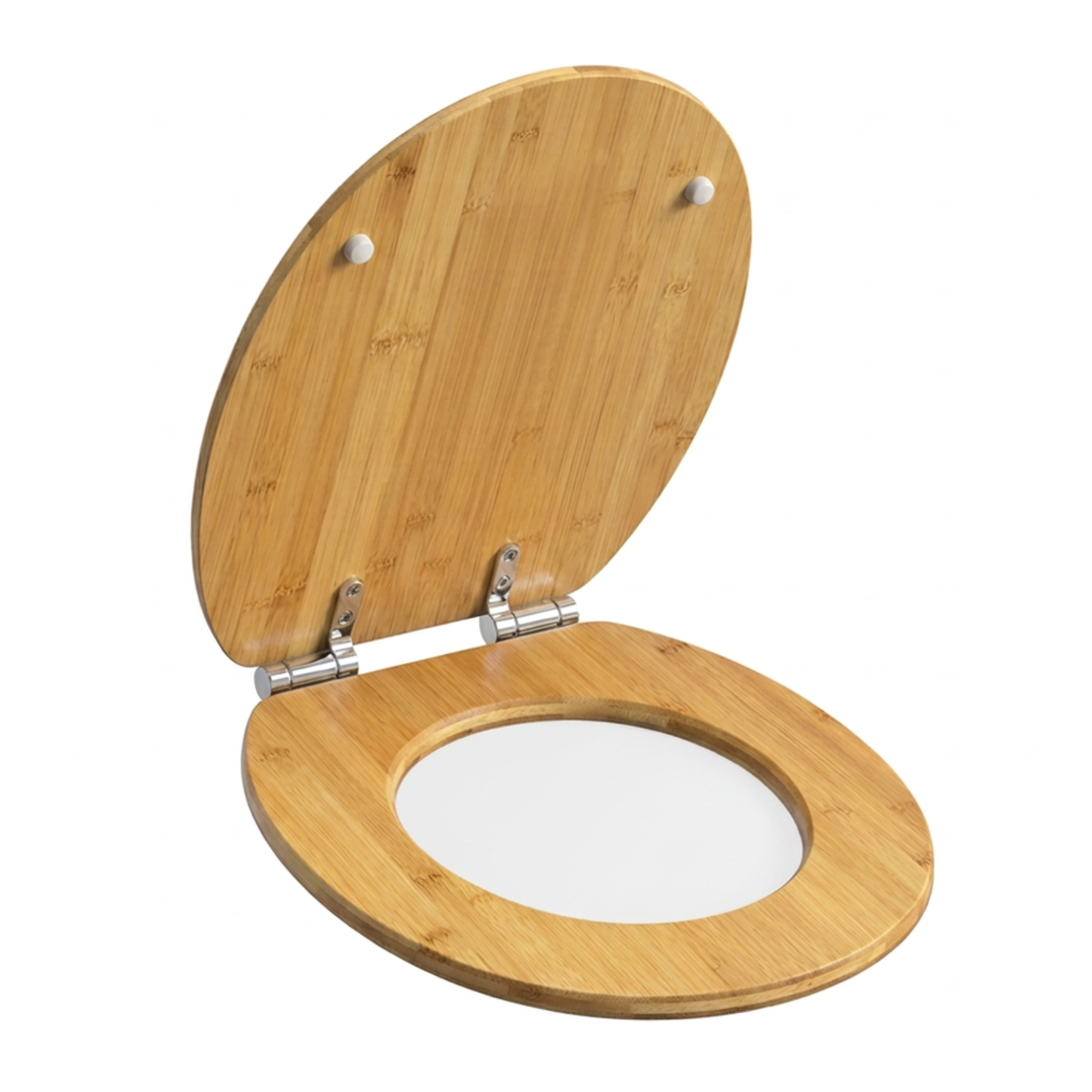 toom WC-Sitz 'Toronto' mit Absenkautomatik bambus natur Bild 3