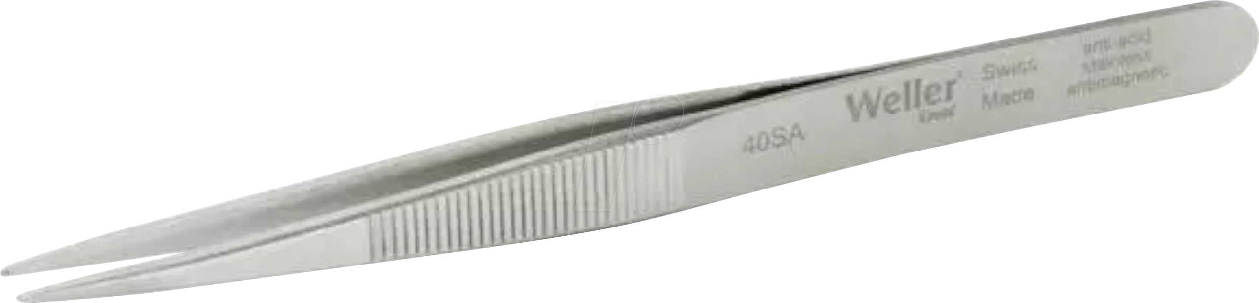 EREM 40SA - SMD-Pinzette, runde Spitzen, Ø0,4 mm, 120 mm