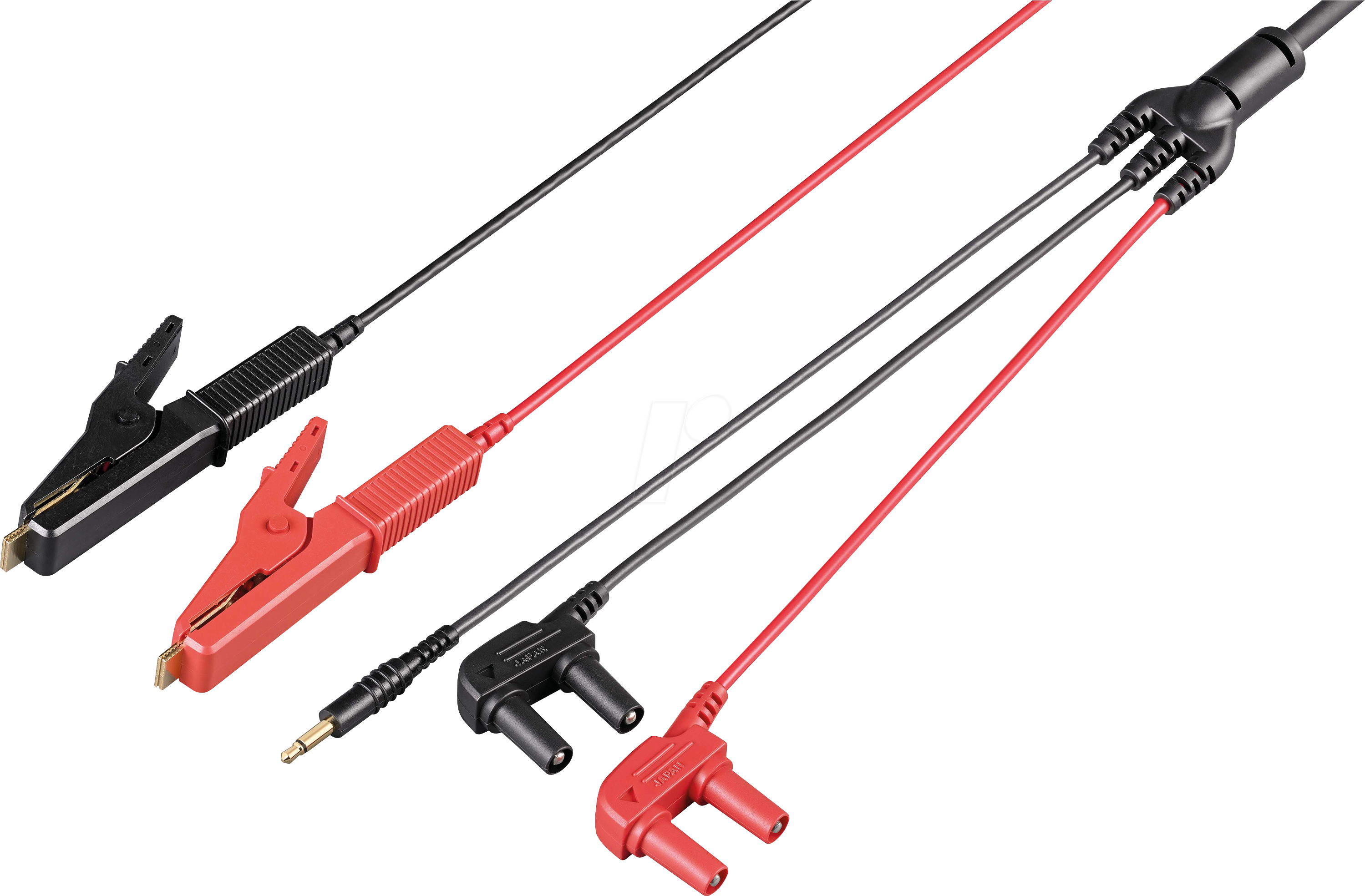 HIOKI 9460 - Prüfkabel, Kelvin-Klemmen, Temperaturfühler, für Batterietester
