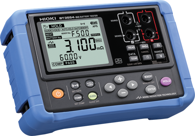 HIOKI BT3554-50 - Batterietester, Blei-Säure, 6 V / 60 V