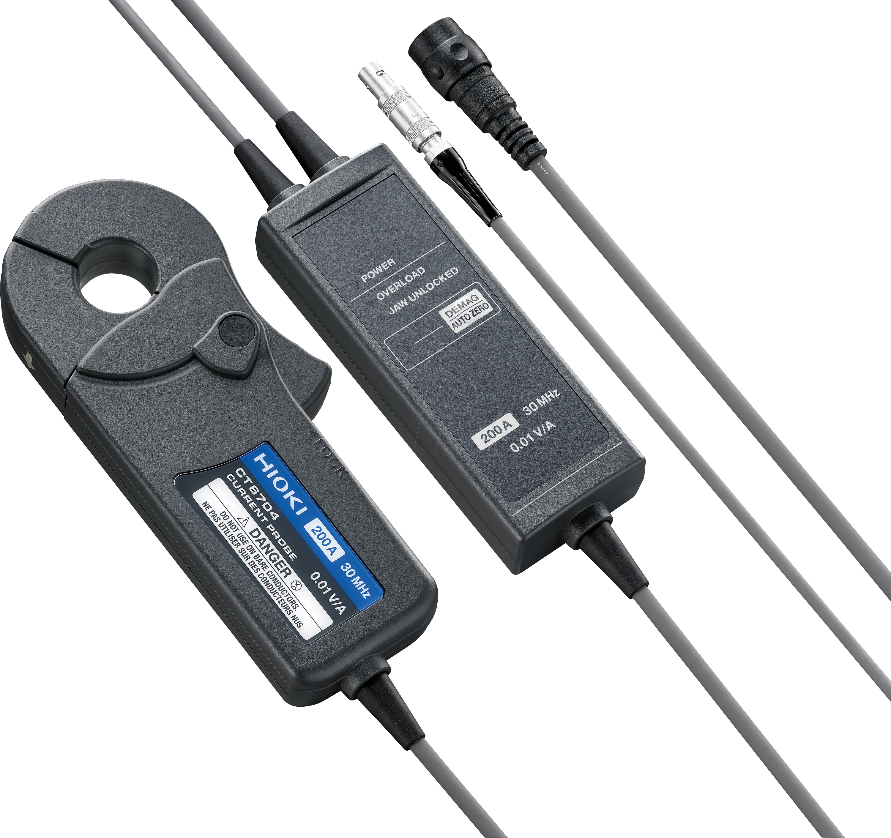 HIOKI CT6704 - Stromsonde, AC/DC, Fluxgate, 200 A, 30 MHz