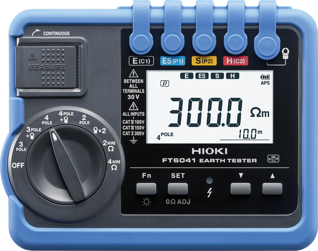 HIOKI FT6041 - Erdungsmessgerät FT6041, 4-polig