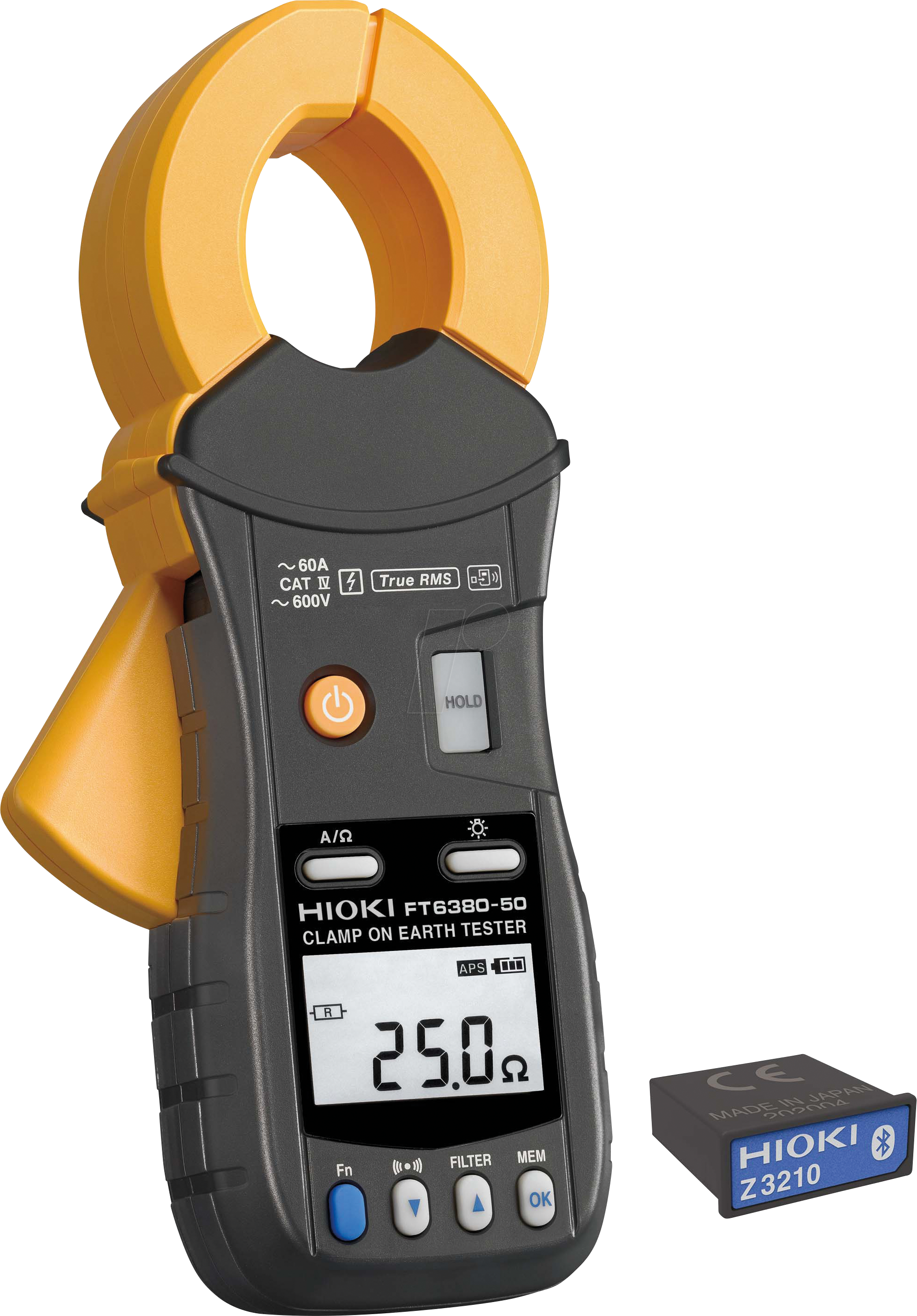 HIOKI FT6380-90 - Erdungsmesszange FT6380-90, Bluetooth