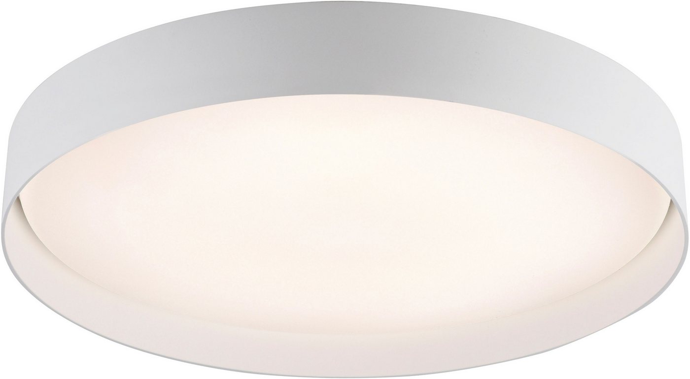 Schöner Wohnen Tavoli LED Deckenleuchte, Ø: 49 cm weiß