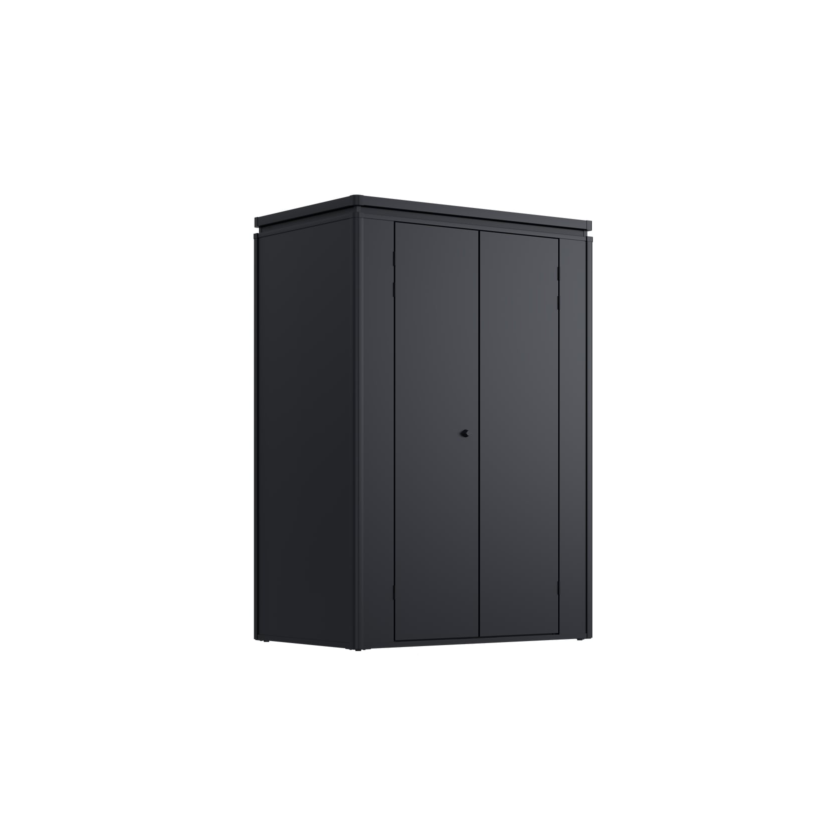 Weide Noble Gartenschrank 2000 L Verzinkter Stahl Anthrazit
