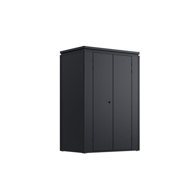 Weide Noble Gartenschrank 2000 L Verzinkter Stahl Anthrazit