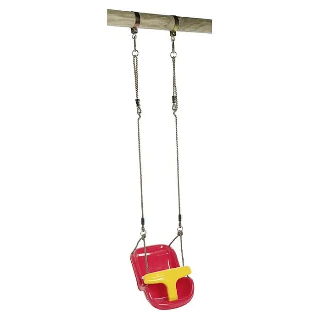 SwingKing Baby Swing Seat Red