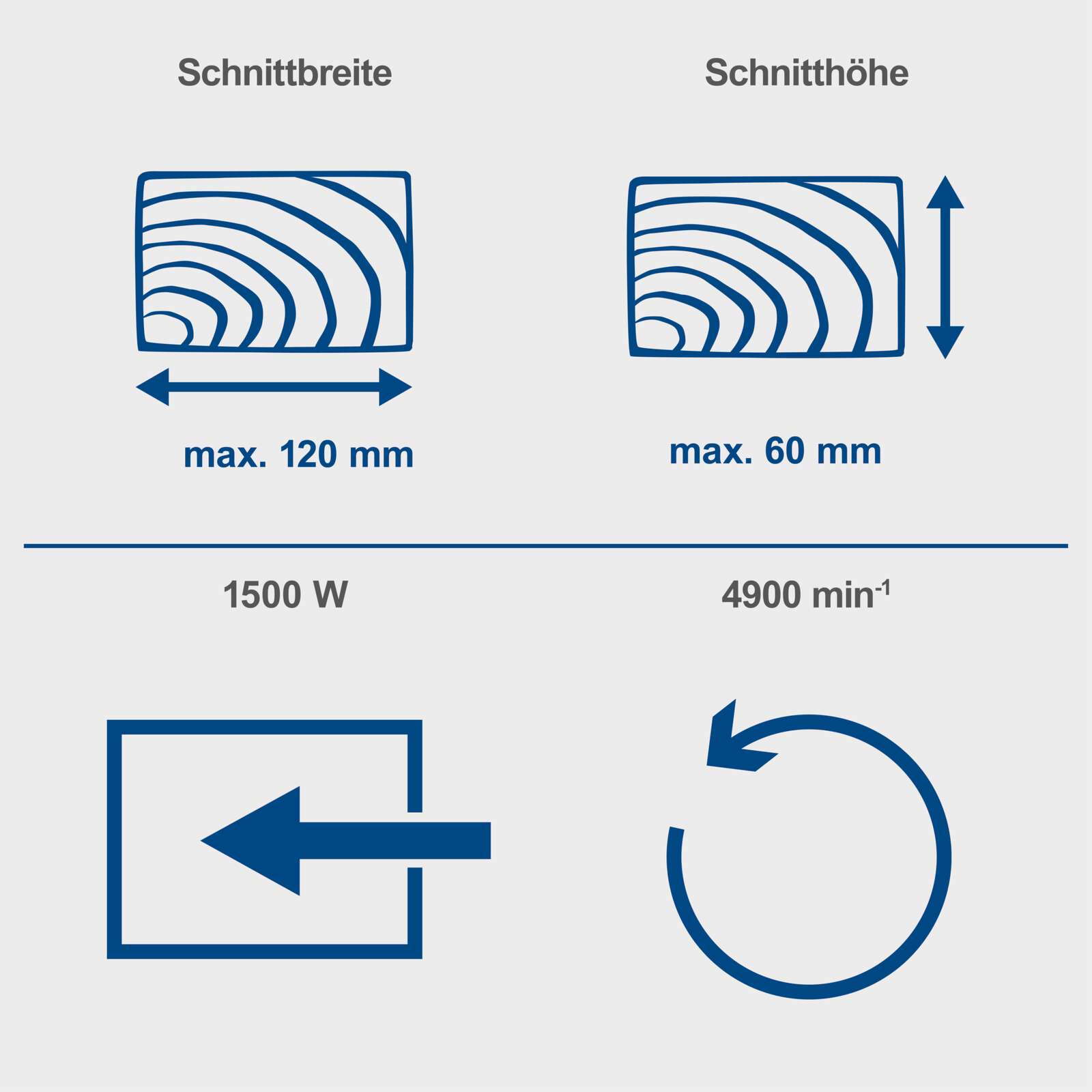 Kapp- und Gehrungssäge HM210L Scheppach - 1500W | 120mm Schnittbreite | 60mm Schnitthöhe | 24Z | Winkeleinstellung 45° Bild 5