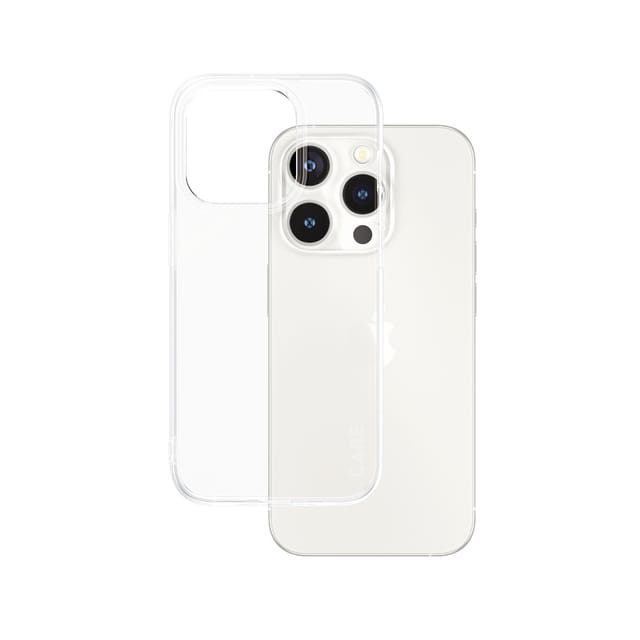 CARE by PanzerGlass Fashionable Case Transparent X-Ray Soft Basic iPhone 15 Pro