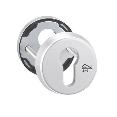 Schutzrosetten-Satz 6633/05,rund,12mm,ES0/PZ,ER matt,TS65-68