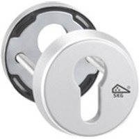 Schutzrosetten-Satz 6633/05,rund,12mm,ES0/PZ,ER matt,TS65-68 Bild 2