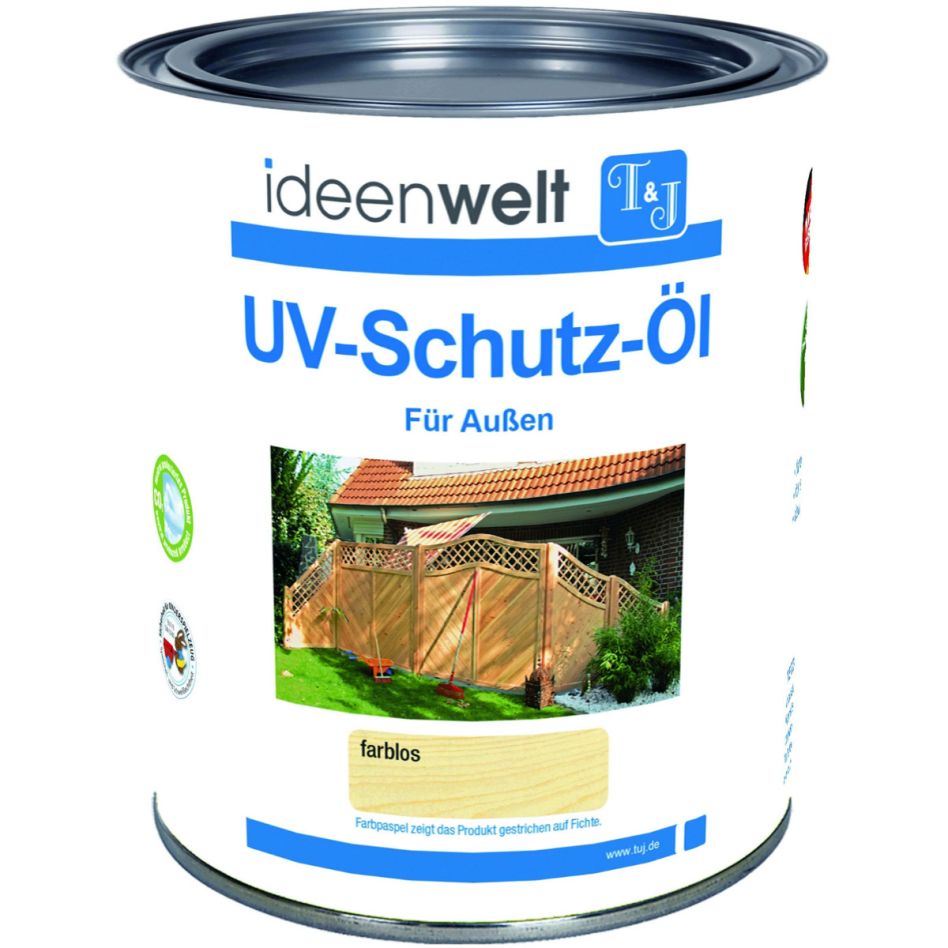 T&J UV-Schutz-Öl farblos Holzöl, 2,5 l