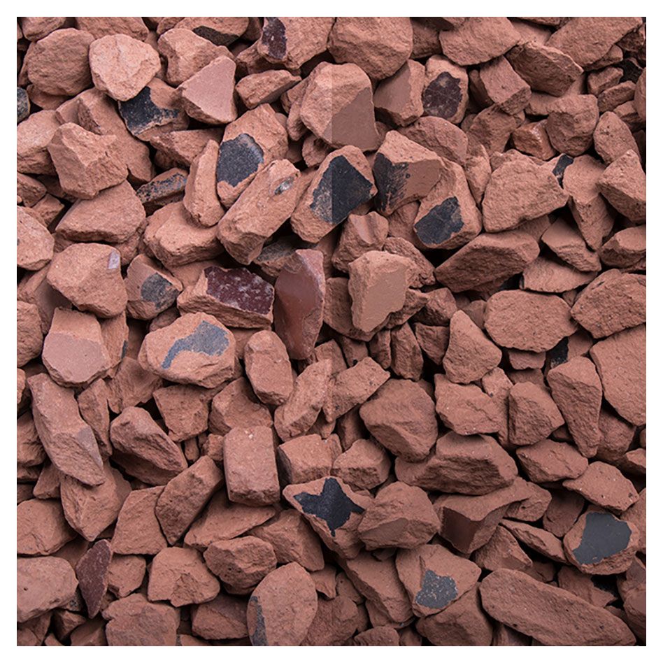 Ziersplitt Ziegelsplitt, 500 kg (Bigbag), 1 Pack