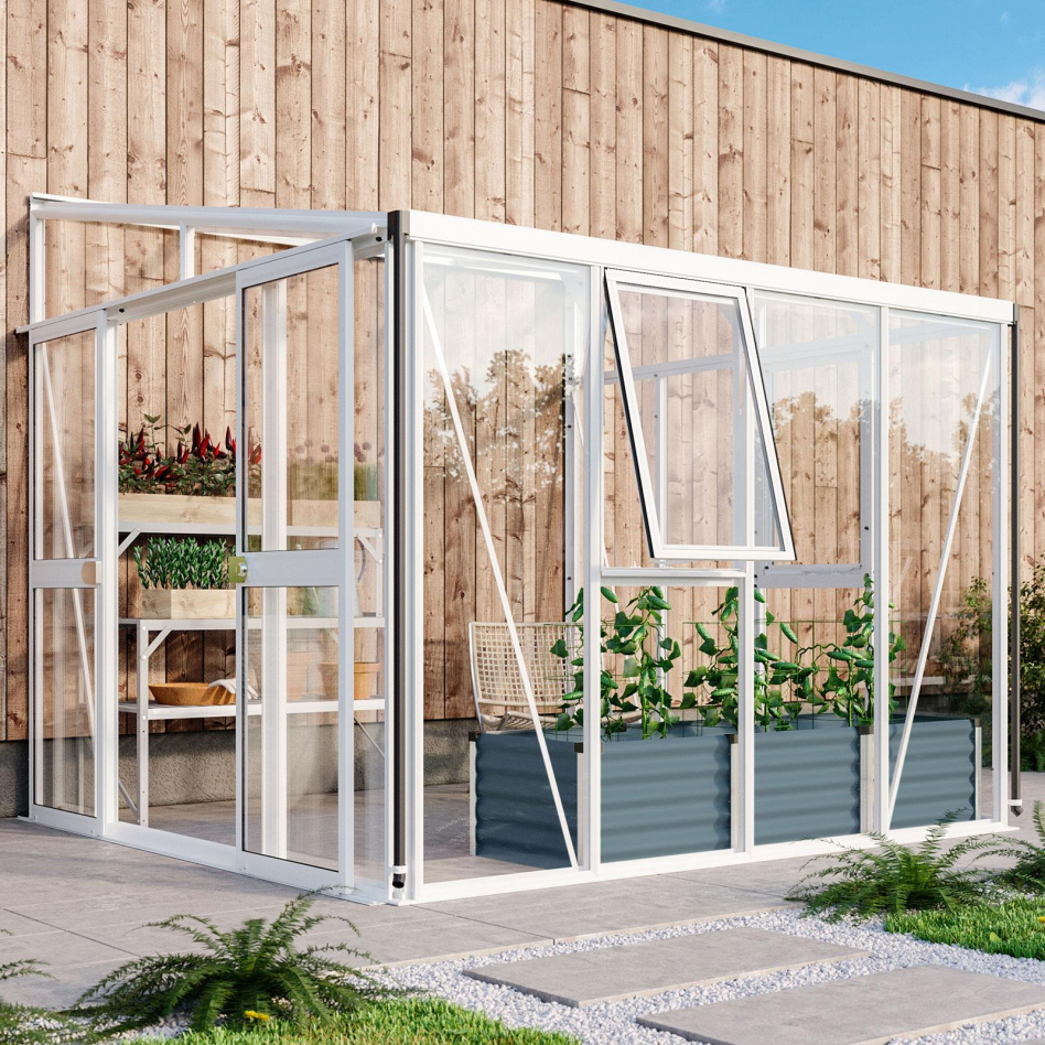 Vitavia Gewächshaus Helena Tomatenhaus Weiss, 271x266x239 cm (LxBxH)