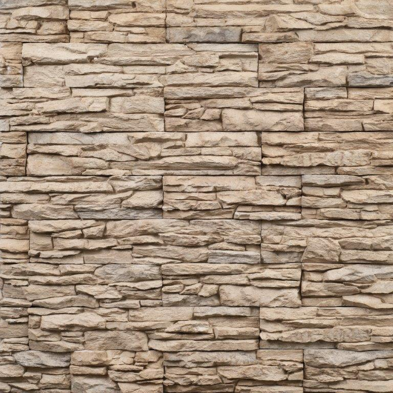 DE RYCK Wandverblender Murok Dakota Steinriemchen, Beige, 1 Pack