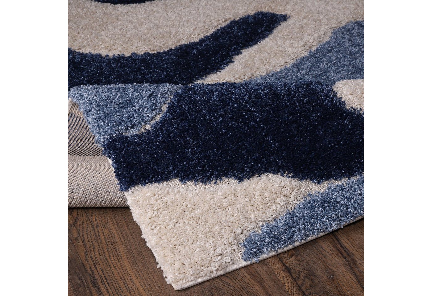 Sanat Hochflor-Teppich Luxus 3508, auch in Rund erhältlich, rechteckig, Höhe: 30 mm, robuster Langflor, weich, Wohnzimmer, Schlafzimmer