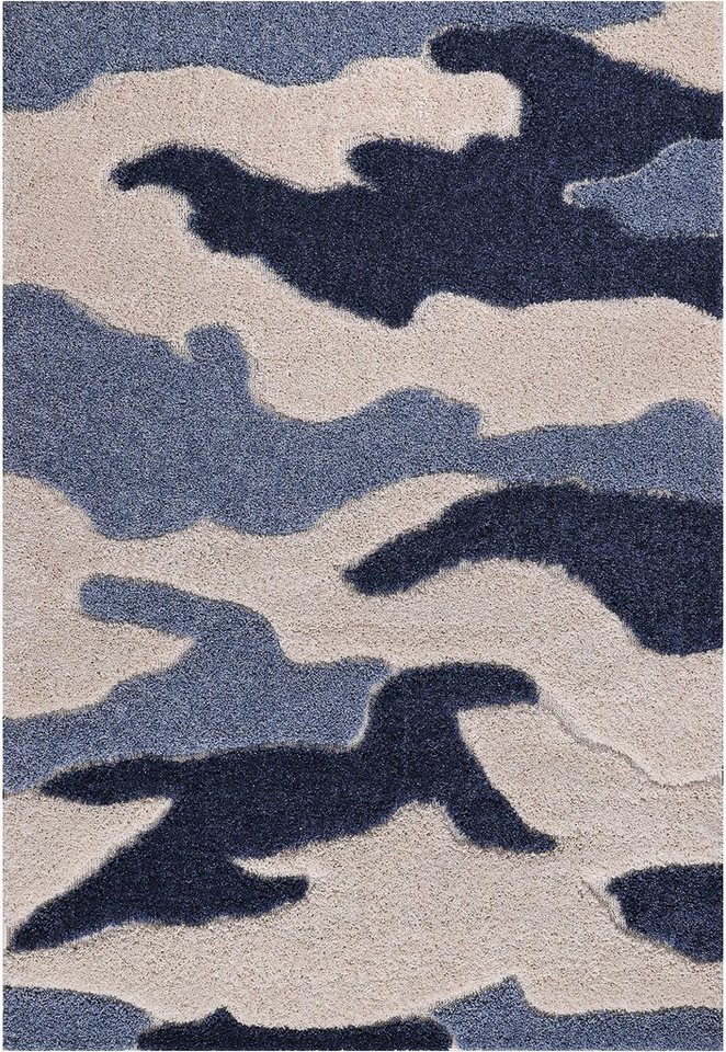 Sanat Hochflor-Teppich Luxus 3508, auch in Rund erhältlich, rechteckig, Höhe: 30 mm, robuster Langflor, weich, Wohnzimmer, Schlafzimmer Bild 2