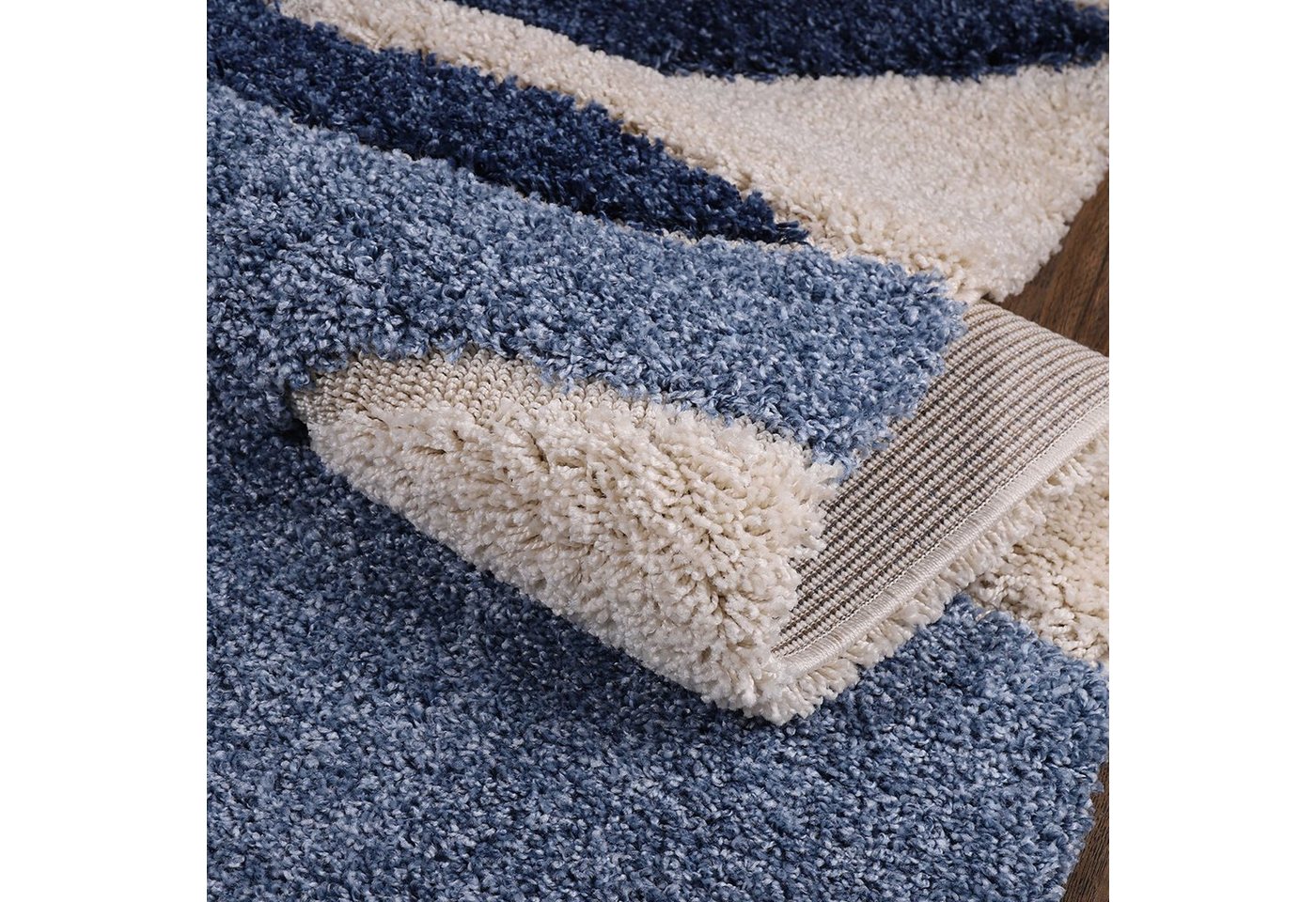 Sanat Hochflor-Teppich Luxus 3508, auch in Rund erhältlich, rechteckig, Höhe: 30 mm, robuster Langflor, weich, Wohnzimmer, Schlafzimmer Bild 3