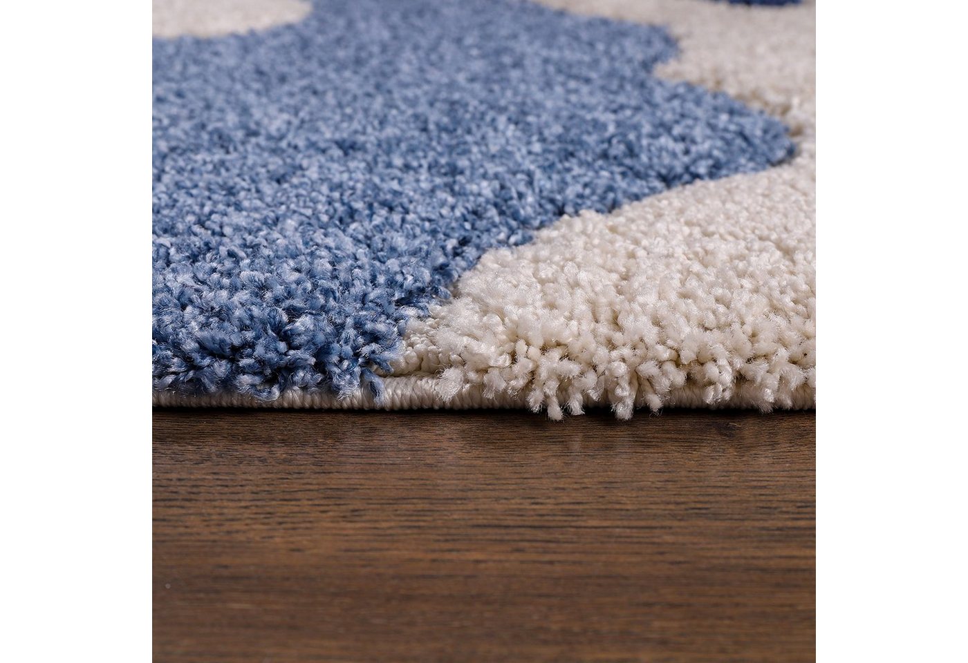 Sanat Hochflor-Teppich Luxus 3508, auch in Rund erhältlich, rechteckig, Höhe: 30 mm, robuster Langflor, weich, Wohnzimmer, Schlafzimmer Bild 5