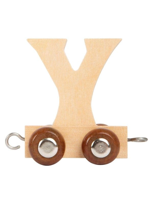 Small Foot - Wooden Letter Train - Y