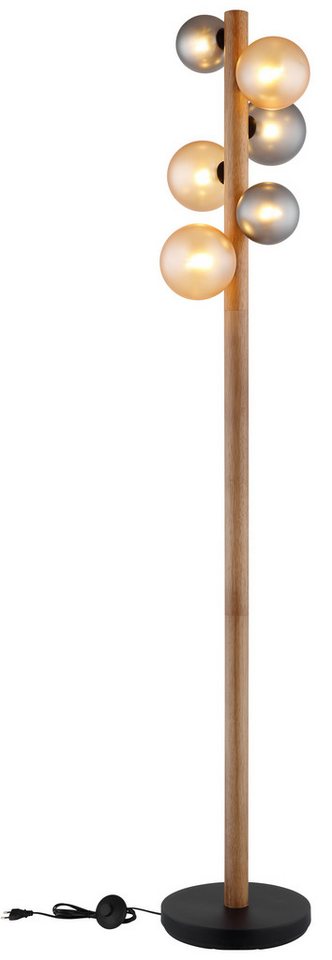 GLOBO LIGHTING Stehlampe RIHA, ohne Leuchtmittel, Stehlampe Wohnzimmer Schlafzimmer Flur Design-Leuchte Bild 5