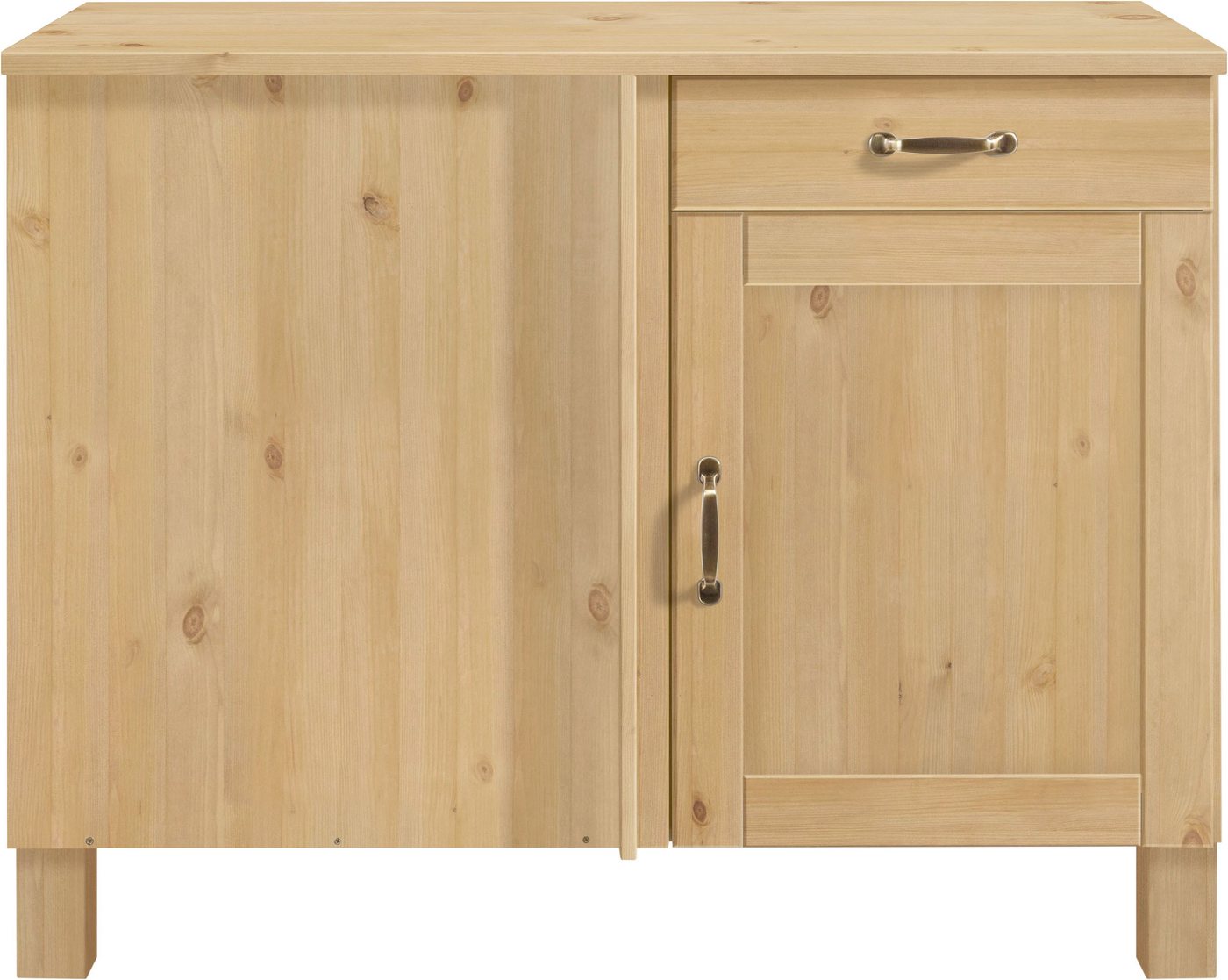 Home affaire Eckunterschrank Alby Breite 110 cm, 1 Tür und 1 Schublade Bild 2