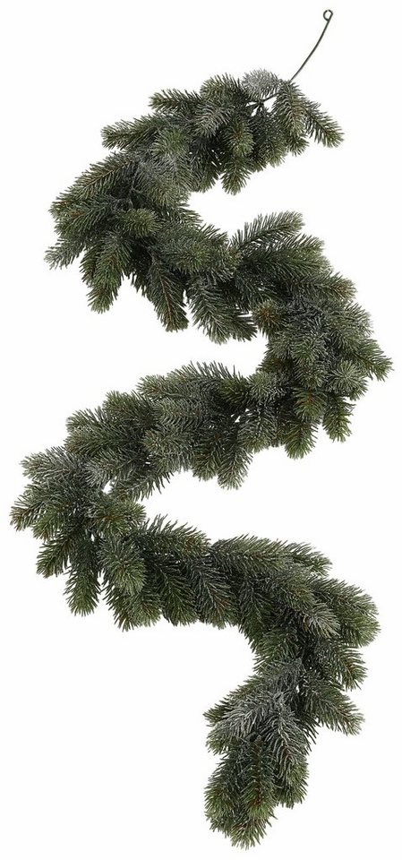 Winterliche Kunstpflanze Weihnachtsdeko, Weihnachtsgirlande Tanne, OTTO home, Girlande, leicht gefrostet, Länge 180 cm Bild 5