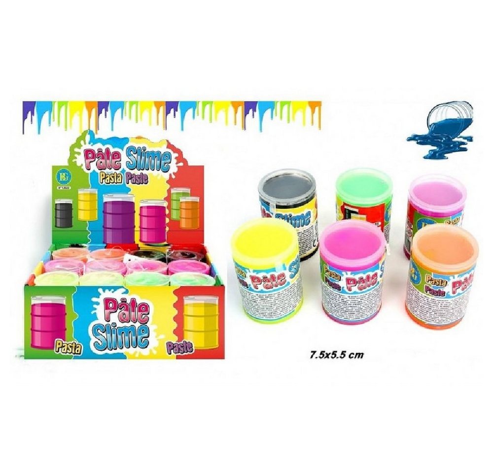 Luna24 simply great ideas... Knete Slime / Schleim 6er Set je 120 g in der Dose - Super Spiel-Schleim