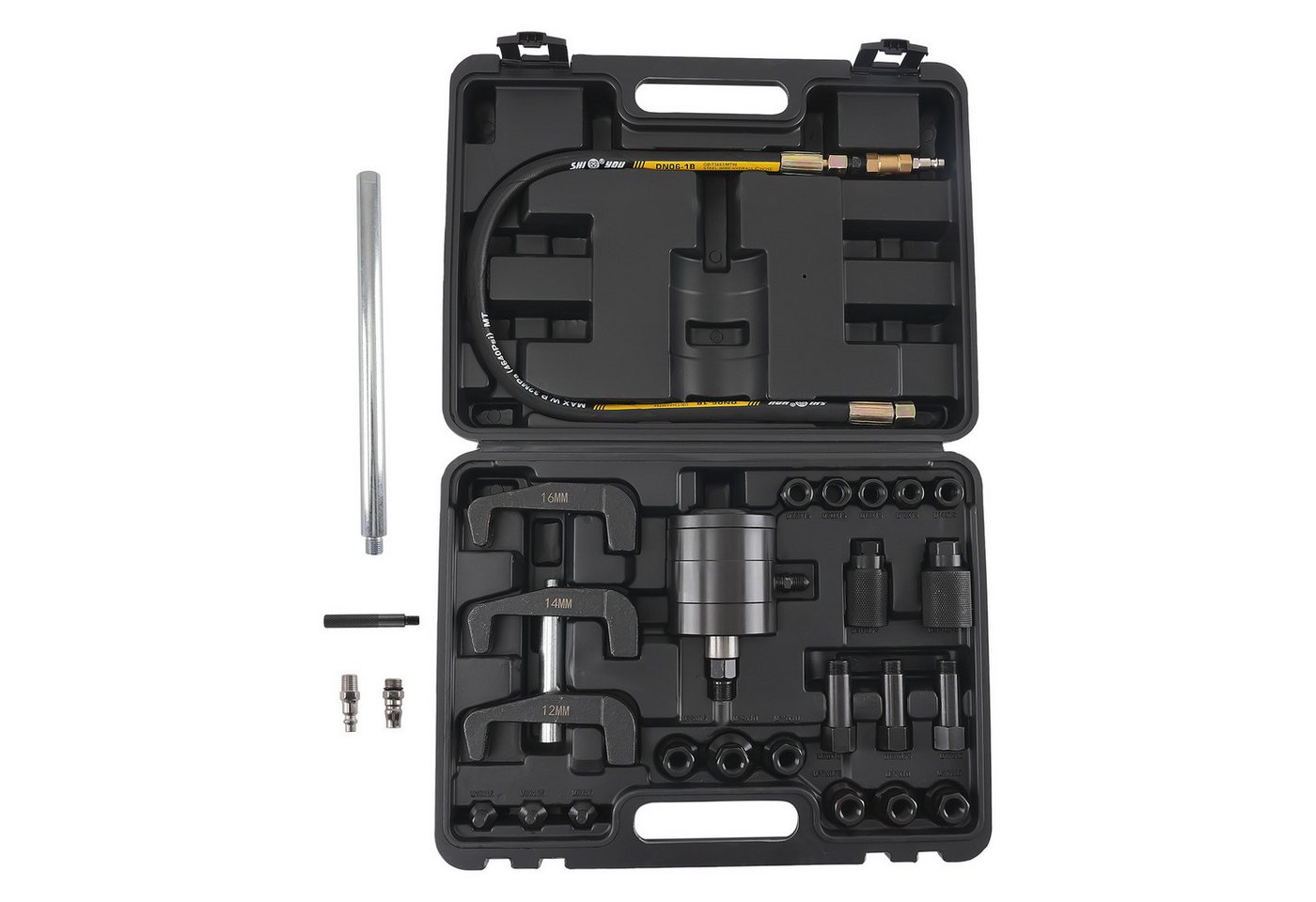 maXpeedingrods Reparatur-Set, Druckluft Abzieher Werkzeug for Mercedes VW BMW Injektoren Auszieher Bild 4