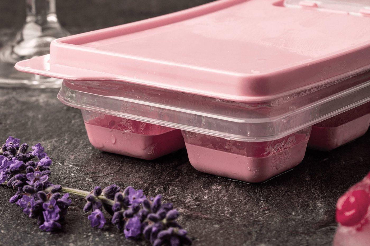 Sallys Eiswürfelform Würfel- für bis zu 12 Würfel Bild 3