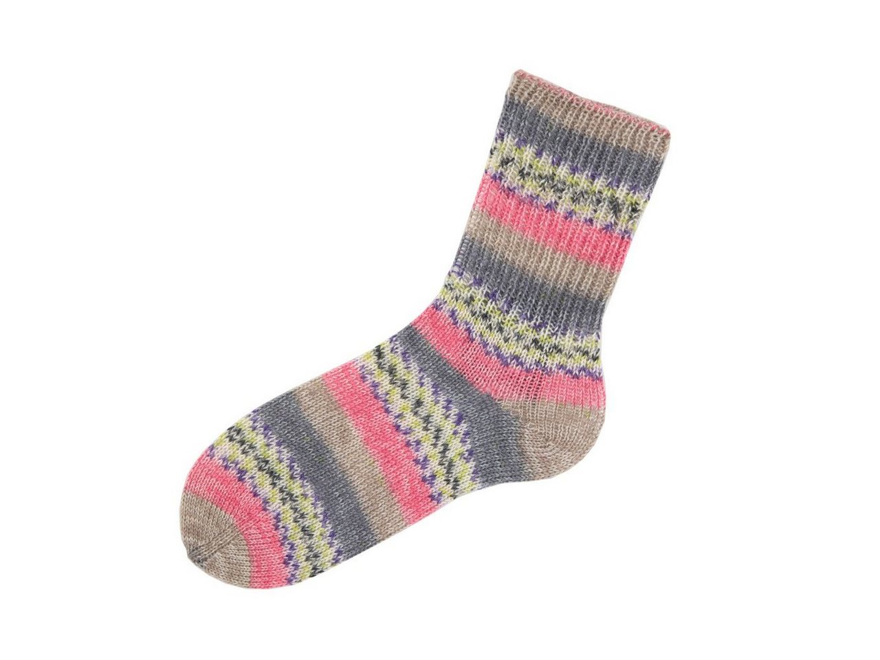Gründl Bastelnaturmaterial Gründl Sockenwolle Hot Socks Torbole 6-fach 150 g