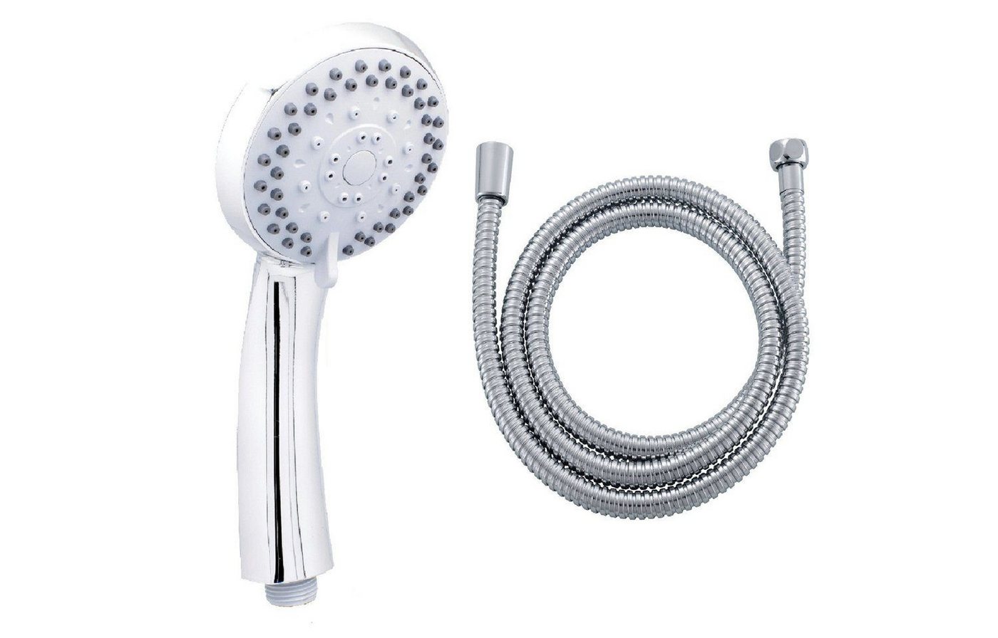 Faizee Möbel Brausegarnitur Regenduschkopf, (Komplett-Set), Duschkopf mit 1,5 m Duschschlauch Kit, 3 Strahlart(en), 2 tlg.