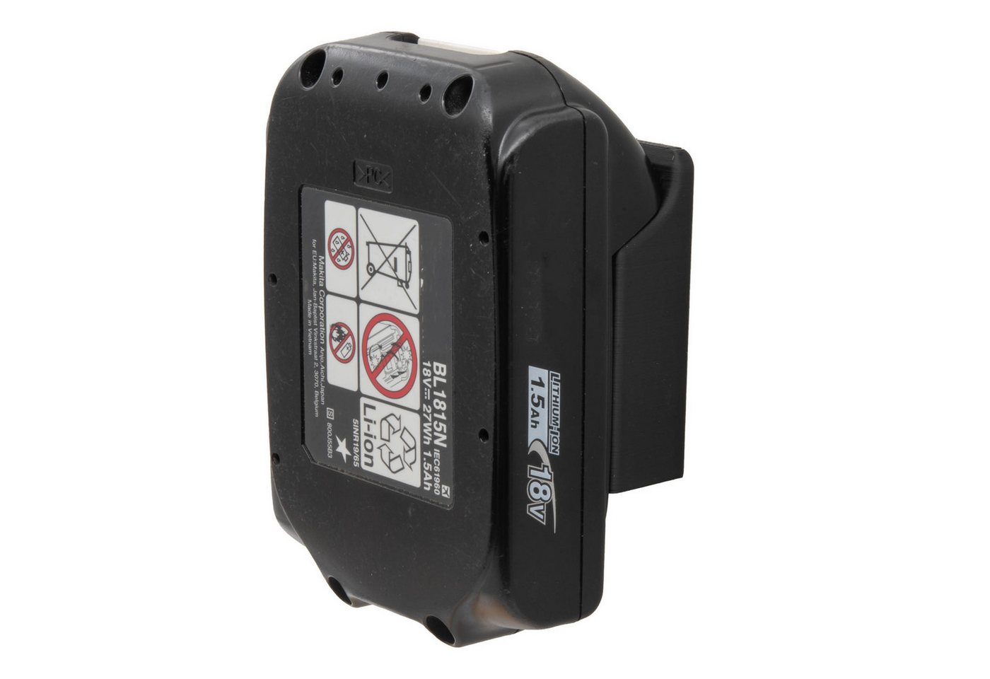 TSB Werk Werkzeughalter Akku Halter für Makita Halterung Halter Wandhalter, 3-tlg., Wandhalterung, 14,4V / 18V Bild 3