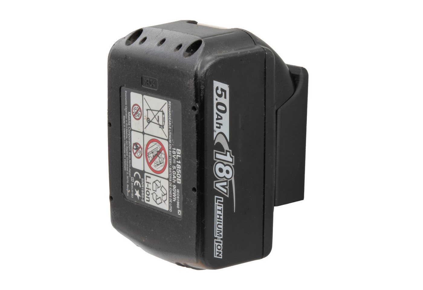 TSB Werk Werkzeughalter Akku Halter für Makita Halterung Halter Wandhalter, 3-tlg., Wandhalterung, 14,4V / 18V Bild 5