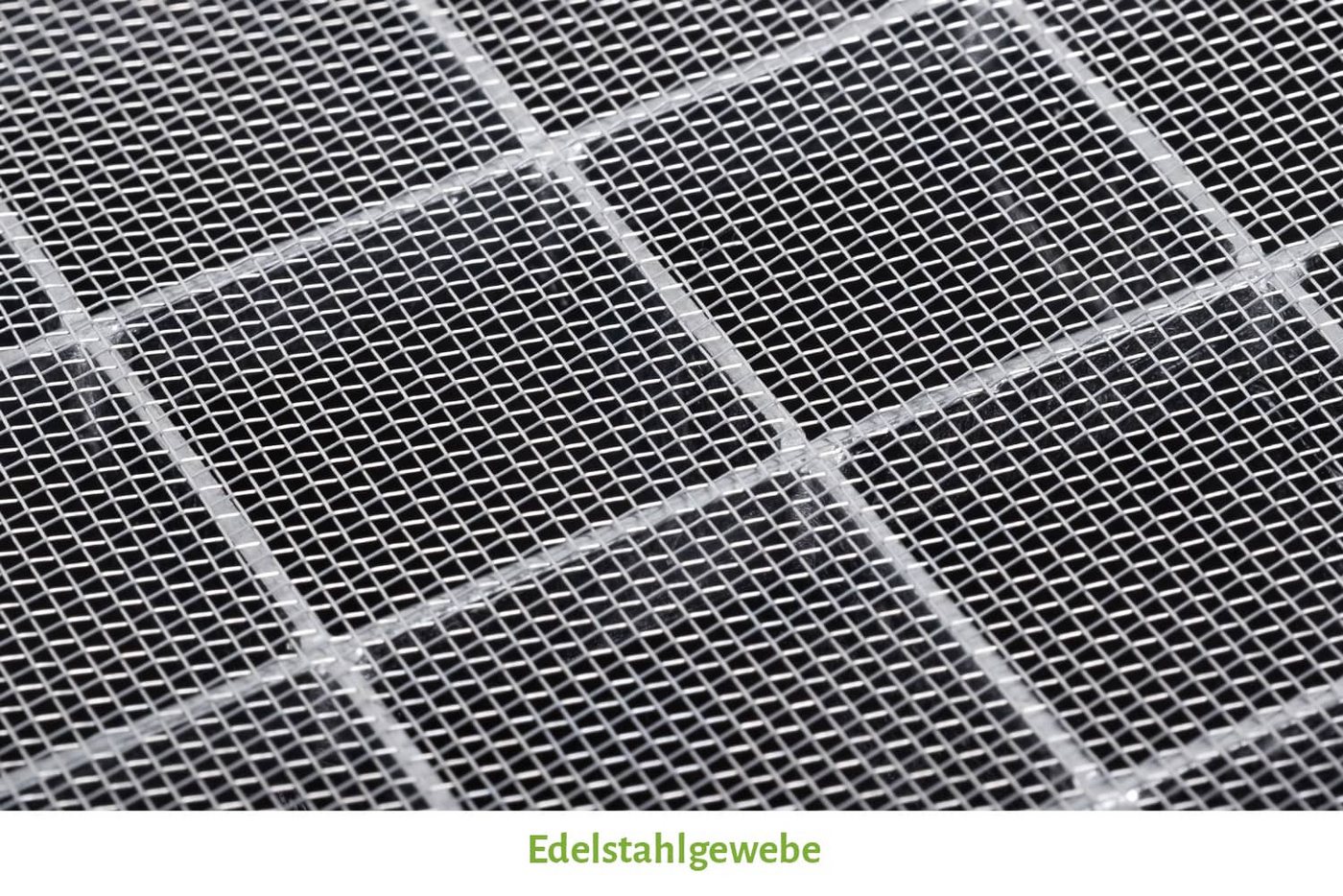 empasa Lichtschachtabdeckung "EXPERT", Kellerschachtabdeckung mit Schnellverschluss - Edelstahl