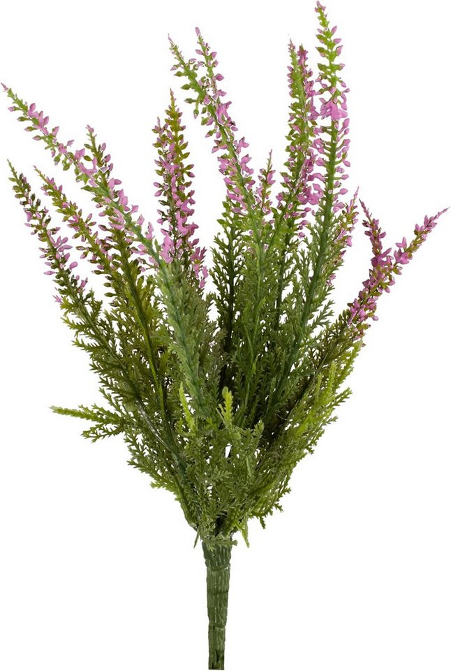 Kunstpflanze 2er Set künstliche Erika Kunstblume Stecker Heidekraut, mucPlants Bild 4