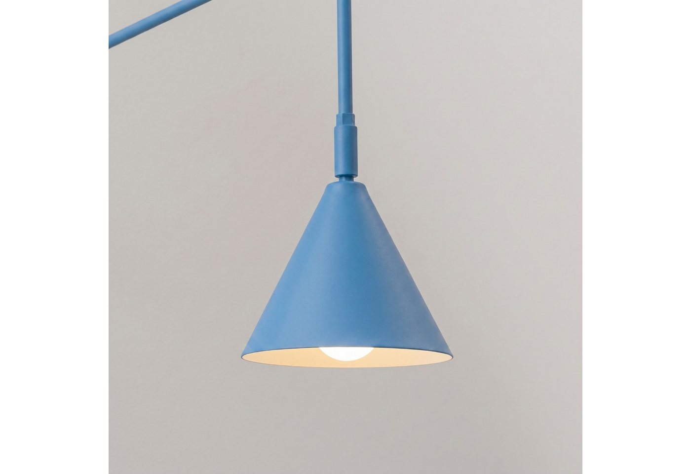 SOLLUX lighting Wandleuchte Wandleuchte NOX hellblau, Nicht enthalten Bild 4