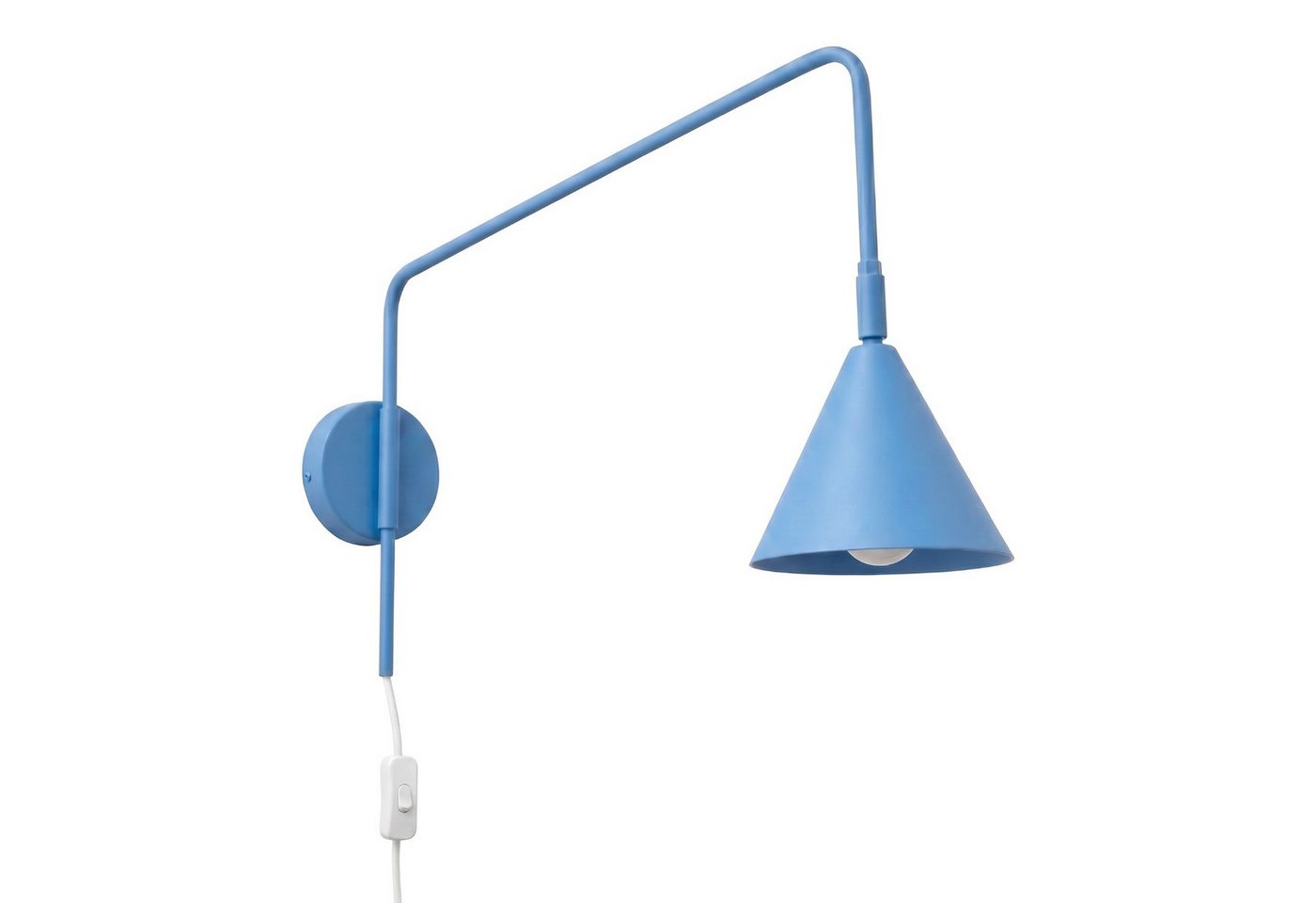 SOLLUX lighting Wandleuchte Wandleuchte NOX hellblau, Nicht enthalten Bild 5