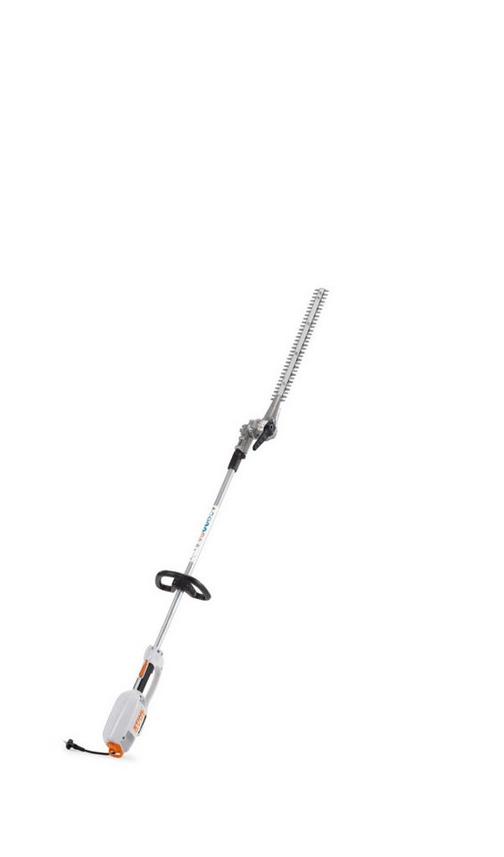 STIHL Elektro-Heckenschere STIHL HLE 71 K Elektro Heckenschneider, (Packung, 1 St., Umfangreiches Zubehör beinhaltet), Bis 125° verstellbarer Messerbalken für flexible Schnitte Bild 2