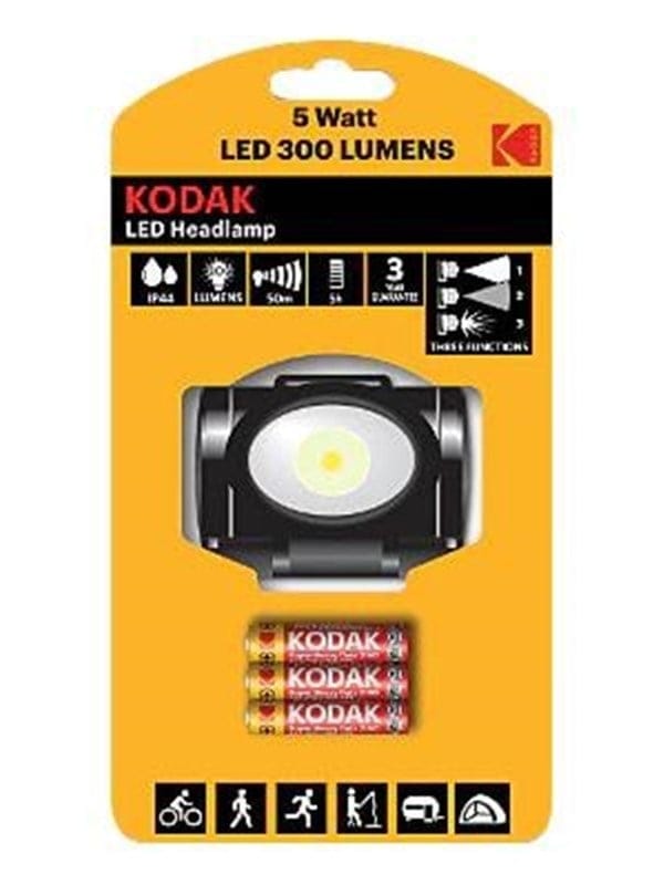 KODAK LED Headlamp 300 Lumen