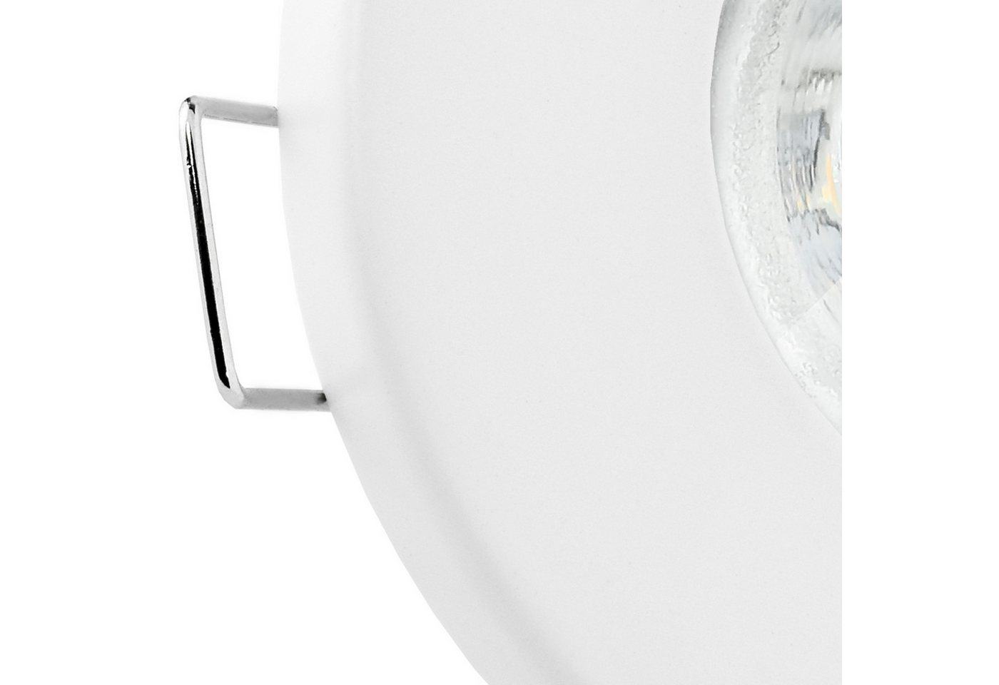 linovum LED Einbaustrahler LED Einbaustrahler IP65 neutralweiß GU10 3W Deckenlampe flach Leuchte, Neutralweiß Bild 5