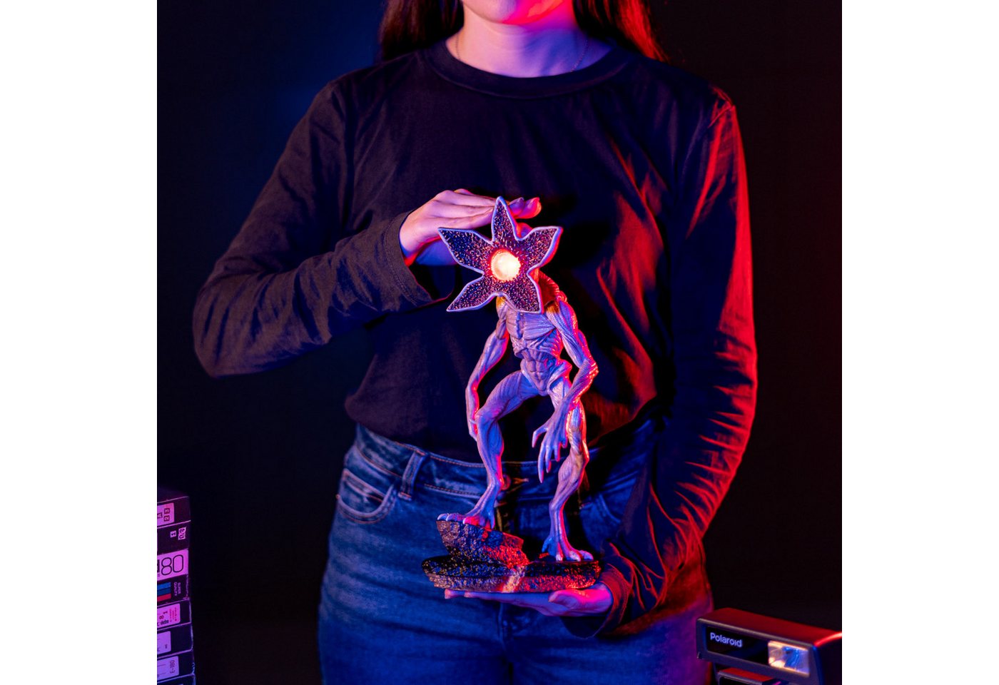 Grupo Erik LED Dekolicht Netflix Stranger Things Demogorgon LED-Dekofigur, LED fest integriert