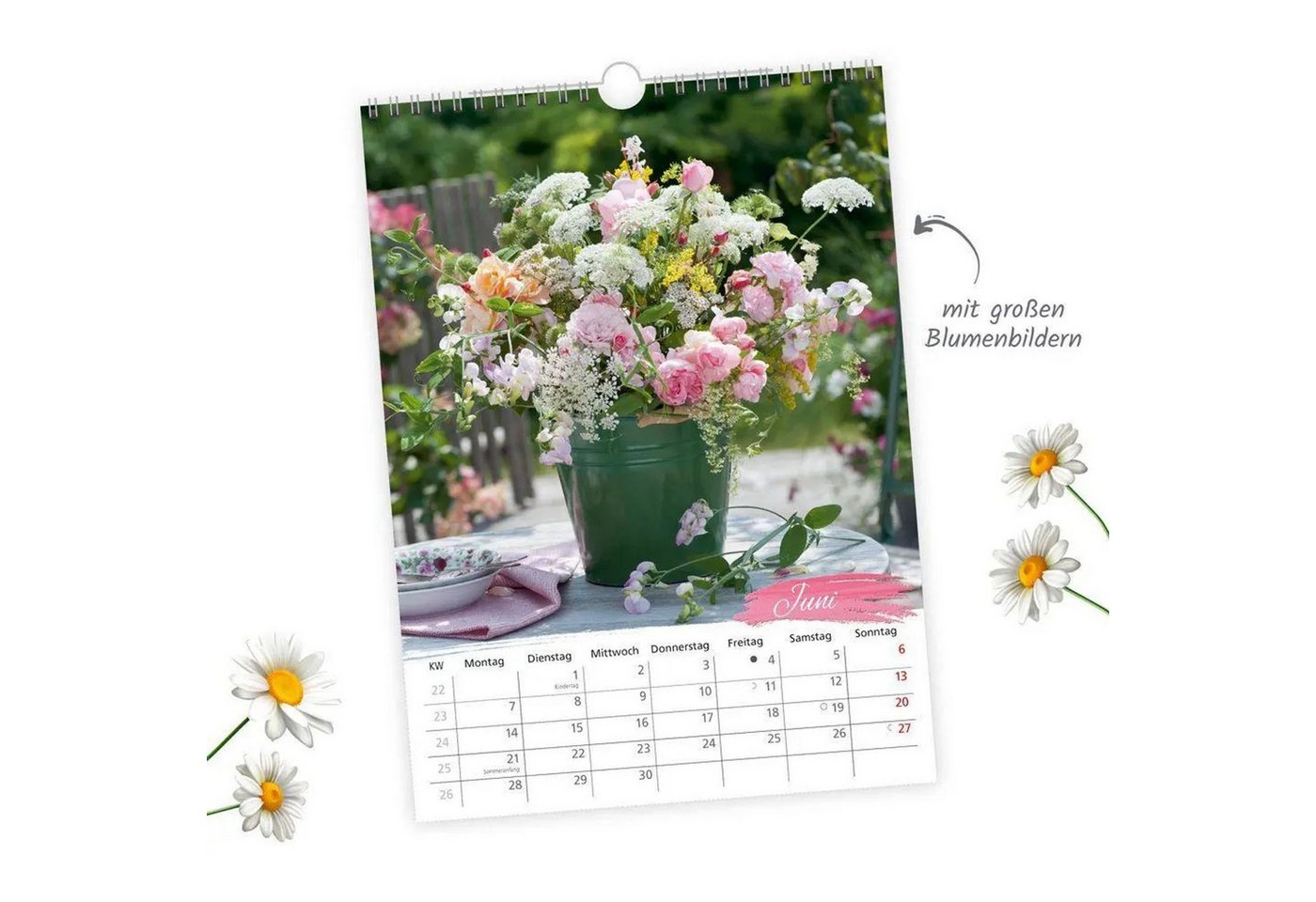 Trötsch Verlag Wandkalender TRÖTSCH - Classickalender Blumenkalender 2027 Bild 3