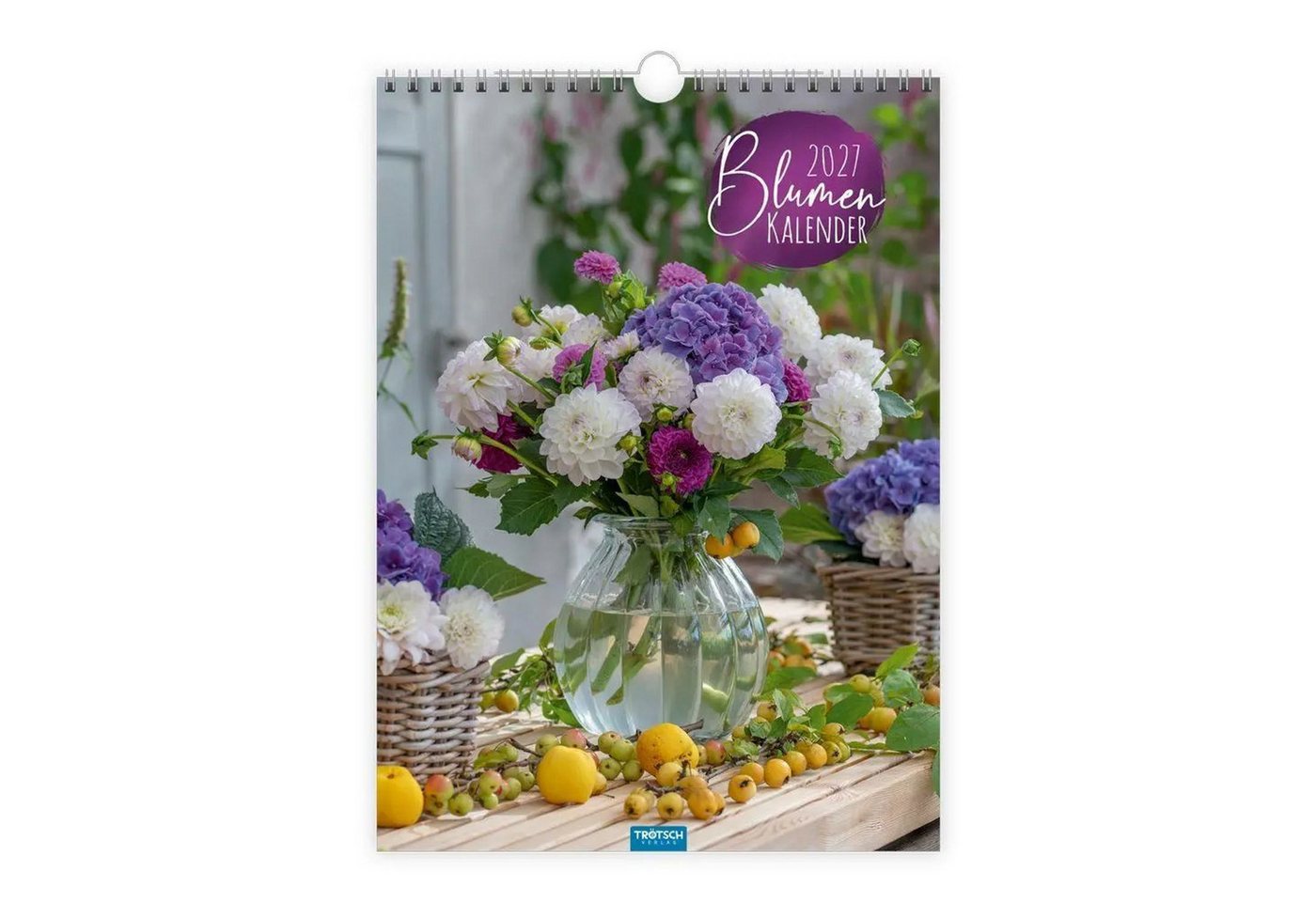 Trötsch Verlag Wandkalender TRÖTSCH - Classickalender Blumenkalender 2027 Bild 4